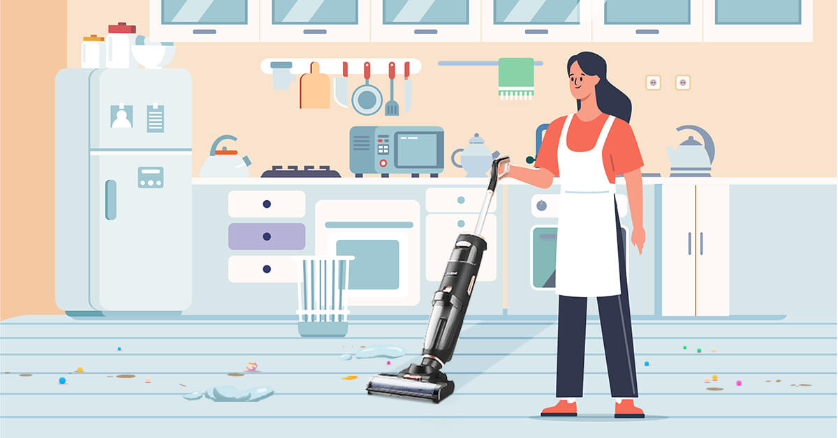 What do you need for floor cleaning