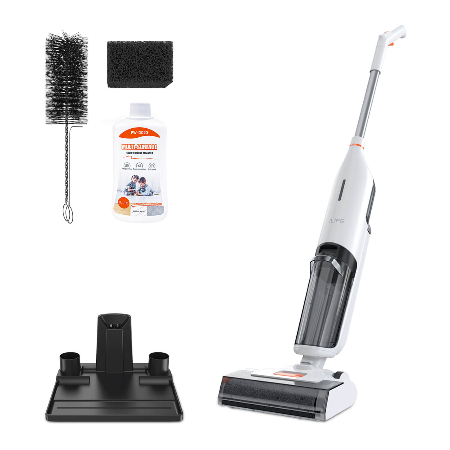ILIFE W90 Cordless Wet Dry Vacuum Cleaner and Mop