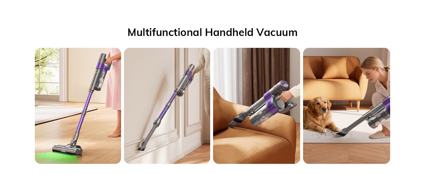 S90 Pro handheld configurations for different cleaning tasks