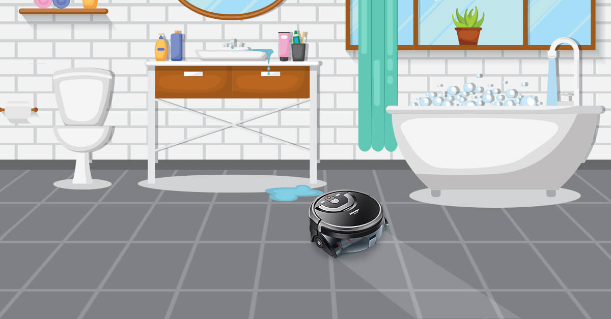 Tips for Cleaning Bathroom-Shinebot W450