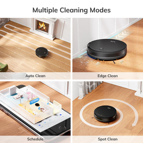ILIFE V10 Robot Vacuum Cleaner, 5000Pa Strong Suction, Gyro Navigation, 2.4G WiFi/App/Alexa/Remote Control, Self-Charging Robotic Vacuum, Roller Brush for Carpet and Hard Floor, Black