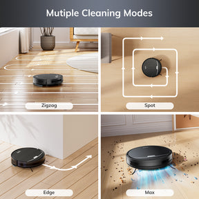 ILIFE V9 Robot Vacuum and Mop, 3000Pa Strong Suction Robot Vacuum Cleaner, Gyro Navigation, App Control, No Tangle, Compatible with 2.4GHz WiFi, Alexa, Ideal for Hard Floor, Pet Hair