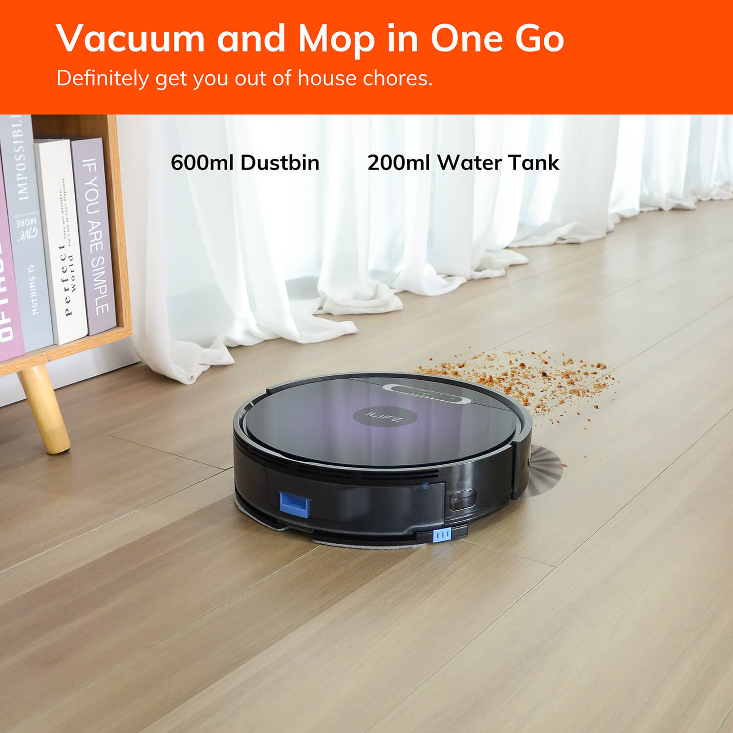 V3s Max Vacuum and Mop 2-in-1